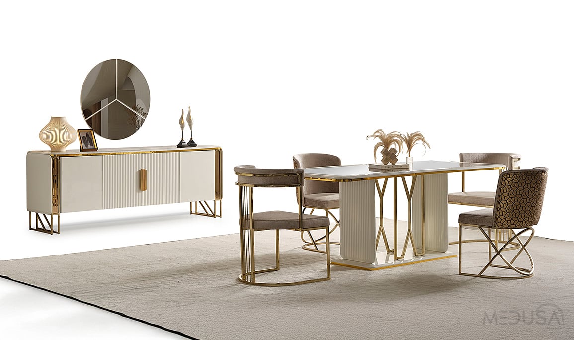 Medusa Home Mobilya - Selux Yemek Odası Takımı