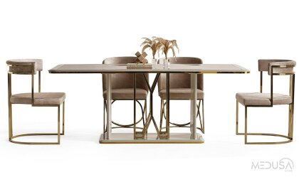 Medusa Home Mobilya - Selux Yemek Odası Takımı