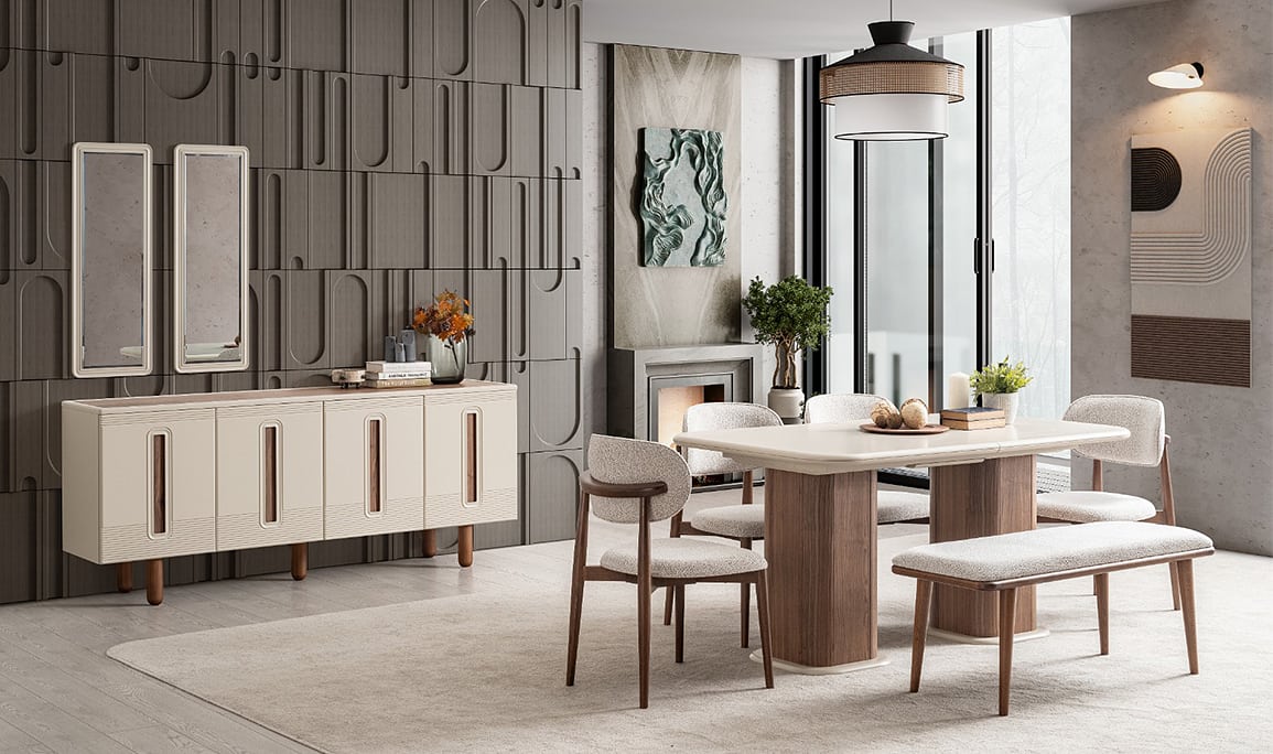 Medusa Home Mobilya - Selya Yemek Odası