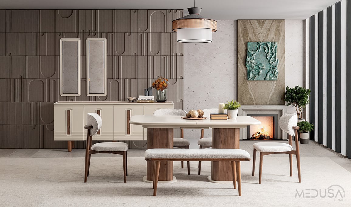 Medusa Home Mobilya - Selya Yemek Odası