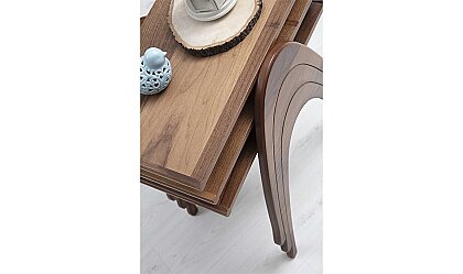 Medusa Home Mobilya - Semer Klasik Zigon Sehpa