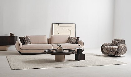 Medusa Home Mobilya - Senna Üçlü Koltuk