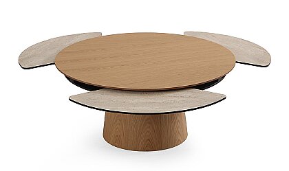 Medusa Home Mobilya - Sense Meşe Akıllı Orta Sehpa