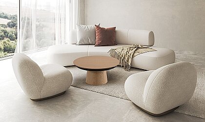 Medusa Home Mobilya - Sense Meşe Akıllı Orta Sehpa