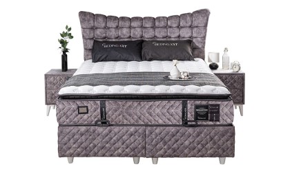 Medusa Home Mobilya - Sensitive Set Baza Başlık Yatak