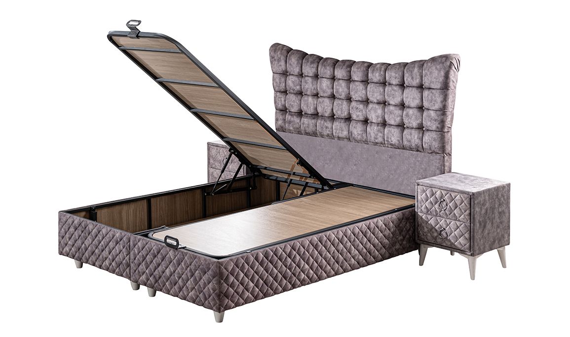 Medusa Home Mobilya - Sensitive Set Baza Başlık Yatak