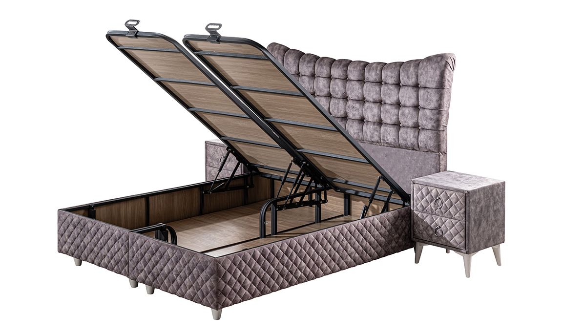 Medusa Home Mobilya - Sensitive Set Baza Başlık Yatak