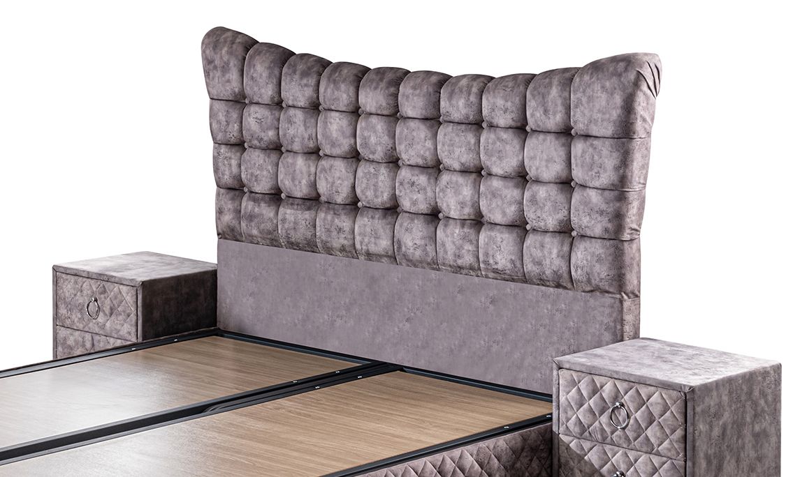 Medusa Home Mobilya - Sensitive Set Baza Başlık Yatak