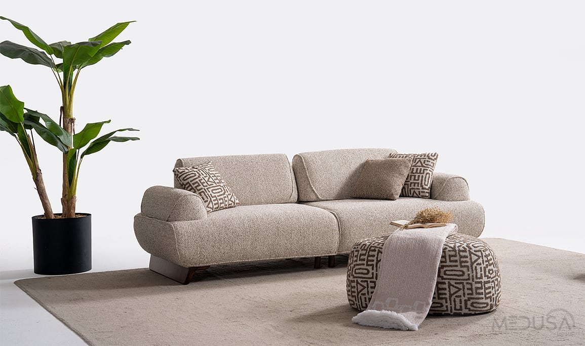 Medusa Home Mobilya - Sera Üçlü Koltuk