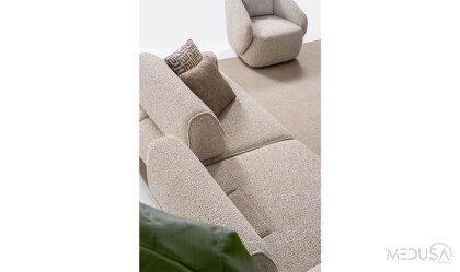 Medusa Home Mobilya - Sera Üçlü Koltuk