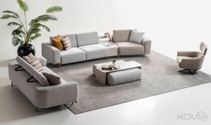 Medusa Home Mobilya - Serena Koltuk Takımı