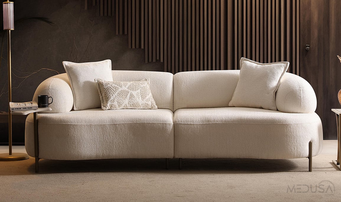 Medusa Home Mobilya - Serenity Üçlü Koltuk