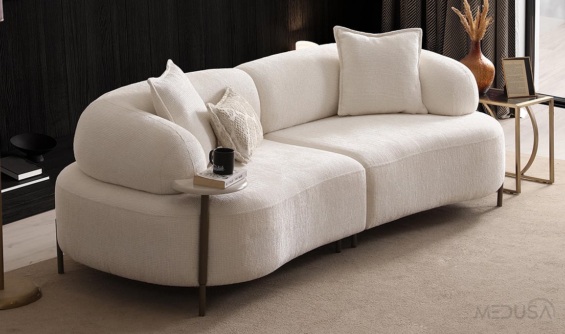 Medusa Home Mobilya - Serenity Üçlü Koltuk