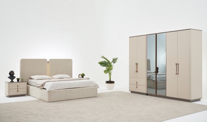 Medusa Home Mobilya - Sevgi Yatak Odası - Modern Yatak Odası