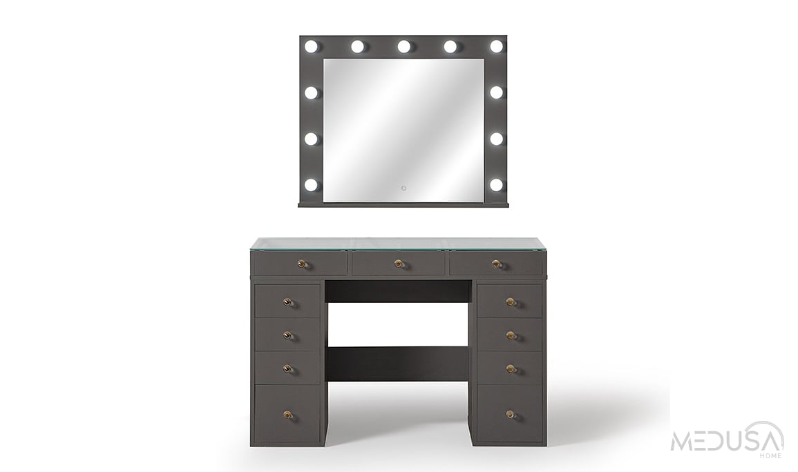 Medusa Home Mobilya - Shine Antrasit Şifonyer