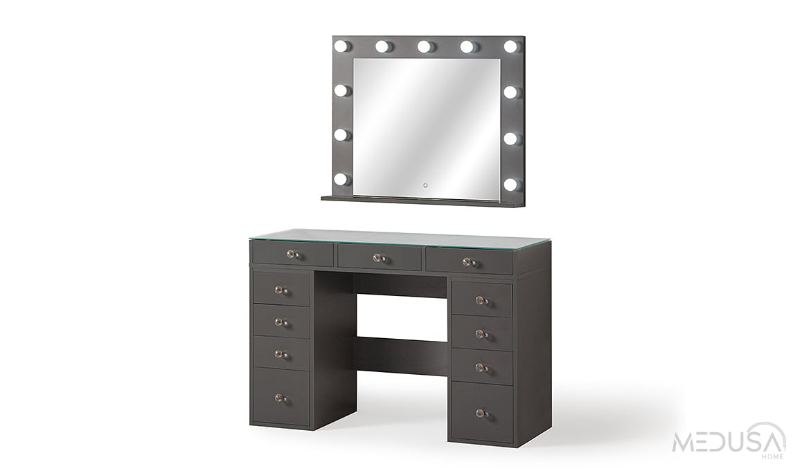 Medusa Home Mobilya - Shine Antrasit Şifonyer