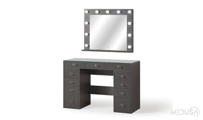 Medusa Home Mobilya - Shine Antrasit Şifonyer