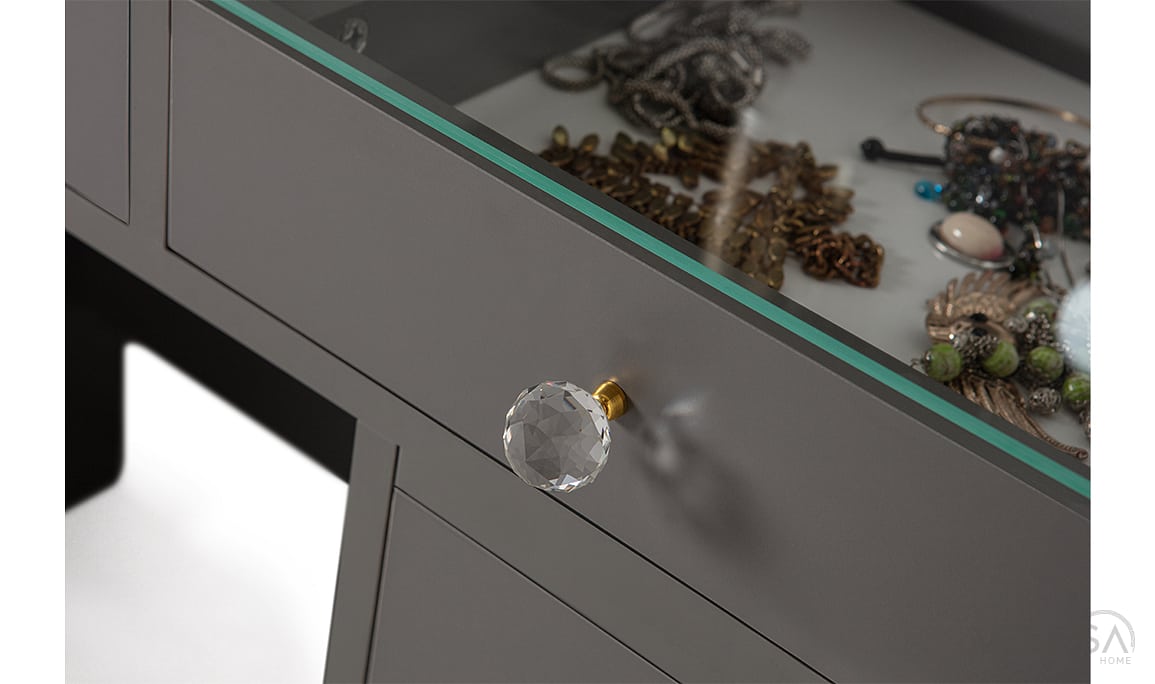 Medusa Home Mobilya - Shine Antrasit Şifonyer