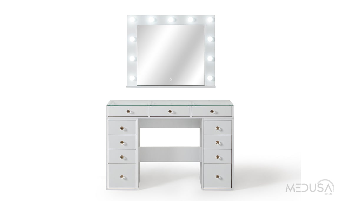 Medusa Home Mobilya - Shine Beyaz Şifonyer