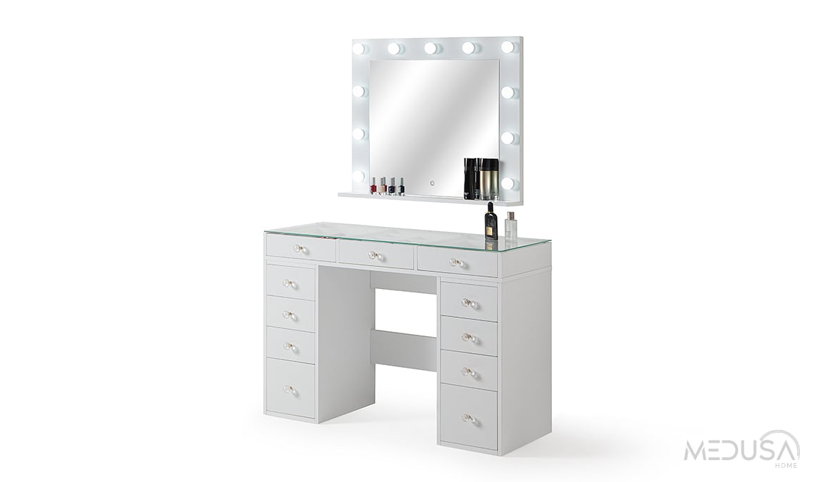 Medusa Home Mobilya - Shine Beyaz Şifonyer