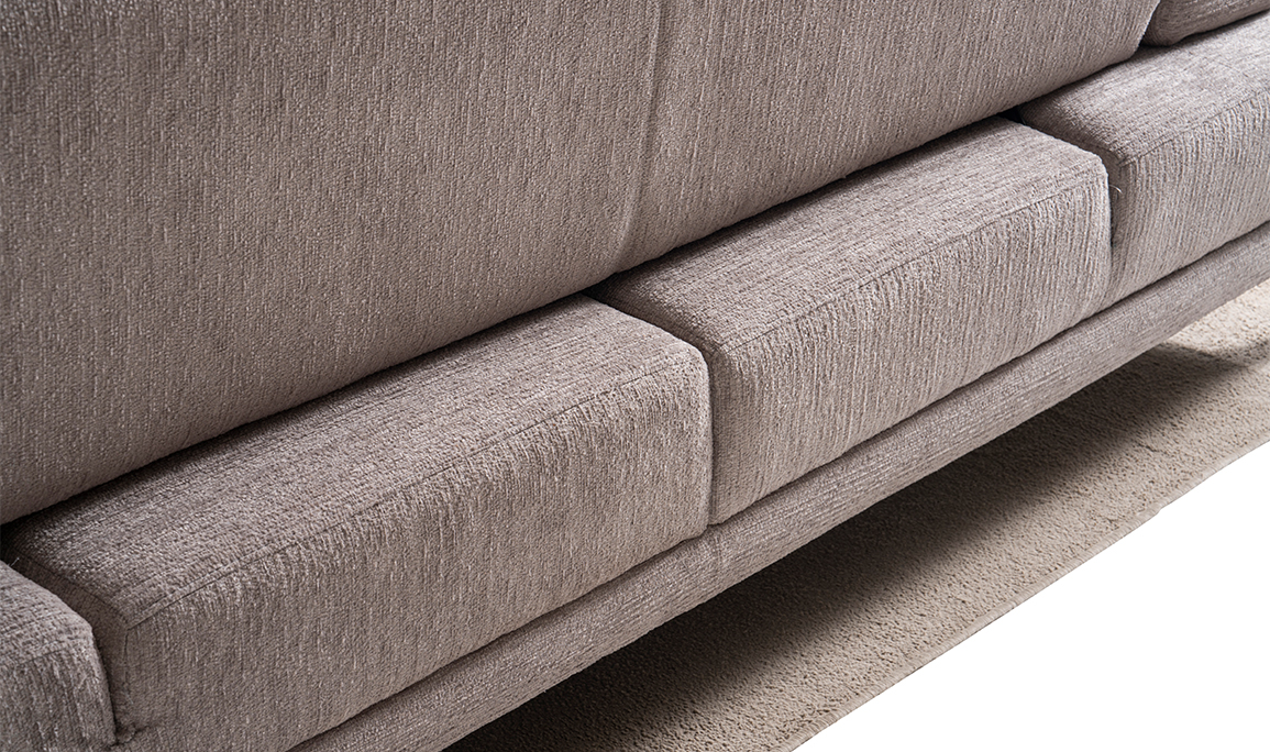 Medusa Home Mobilya - Side Krem Üçlü Koltuk