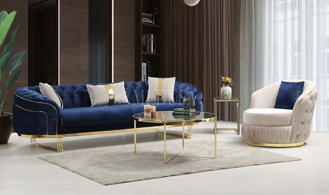 Medusa Home Mobilya - Sidereal Üçlü Koltuk 01