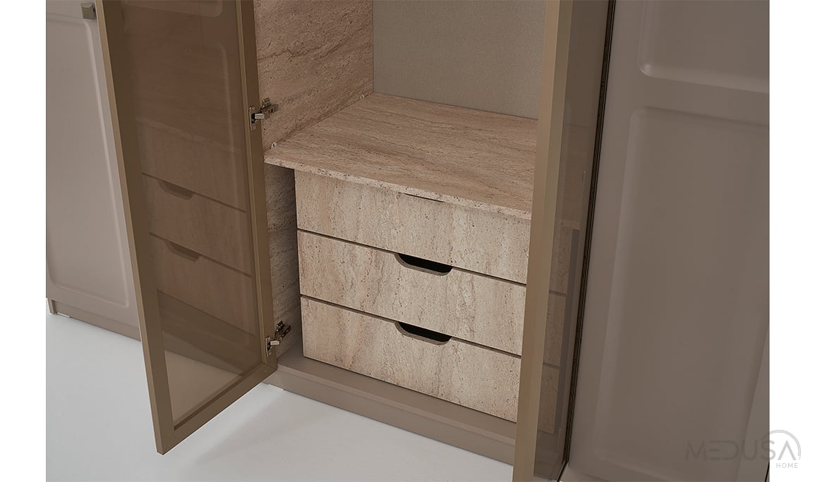 Medusa Home Mobilya - Sidre 6 Kapılı Gardırop