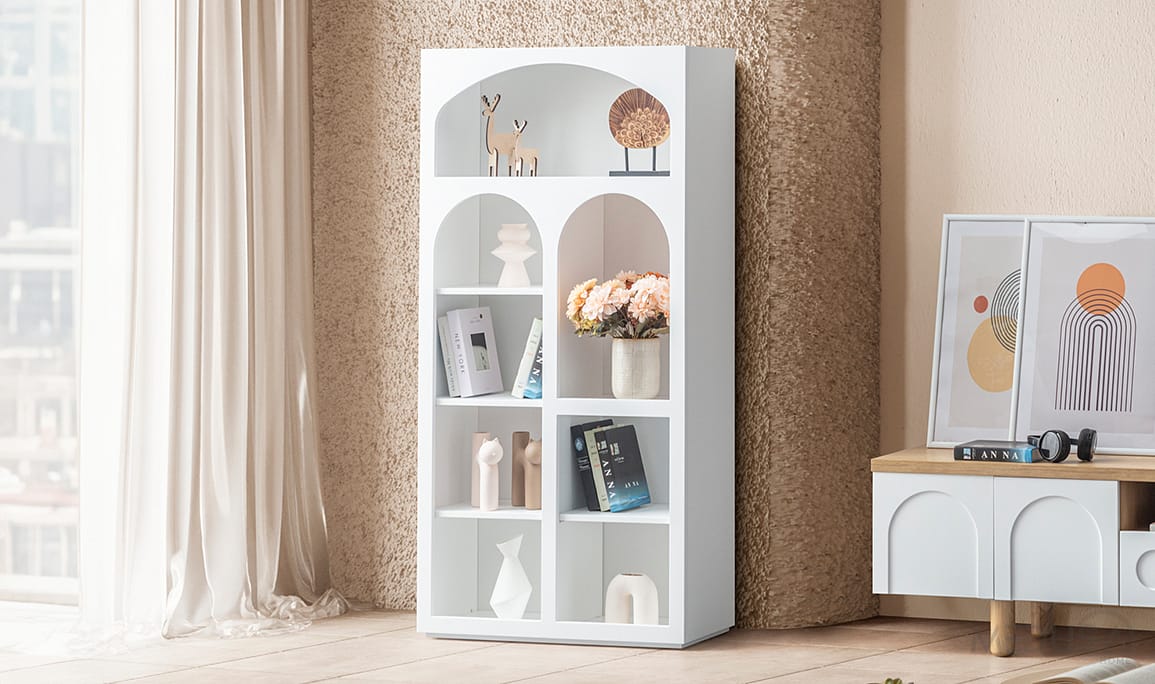 Medusa Home Mobilya - Siena Bohem Beyaz Yemek Odası