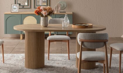 Medusa Home Mobilya - Siena Bohem Yemek Masası
