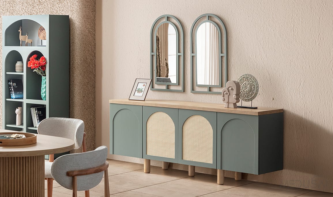Medusa Home Mobilya - Siena Bohem Yemek Odası