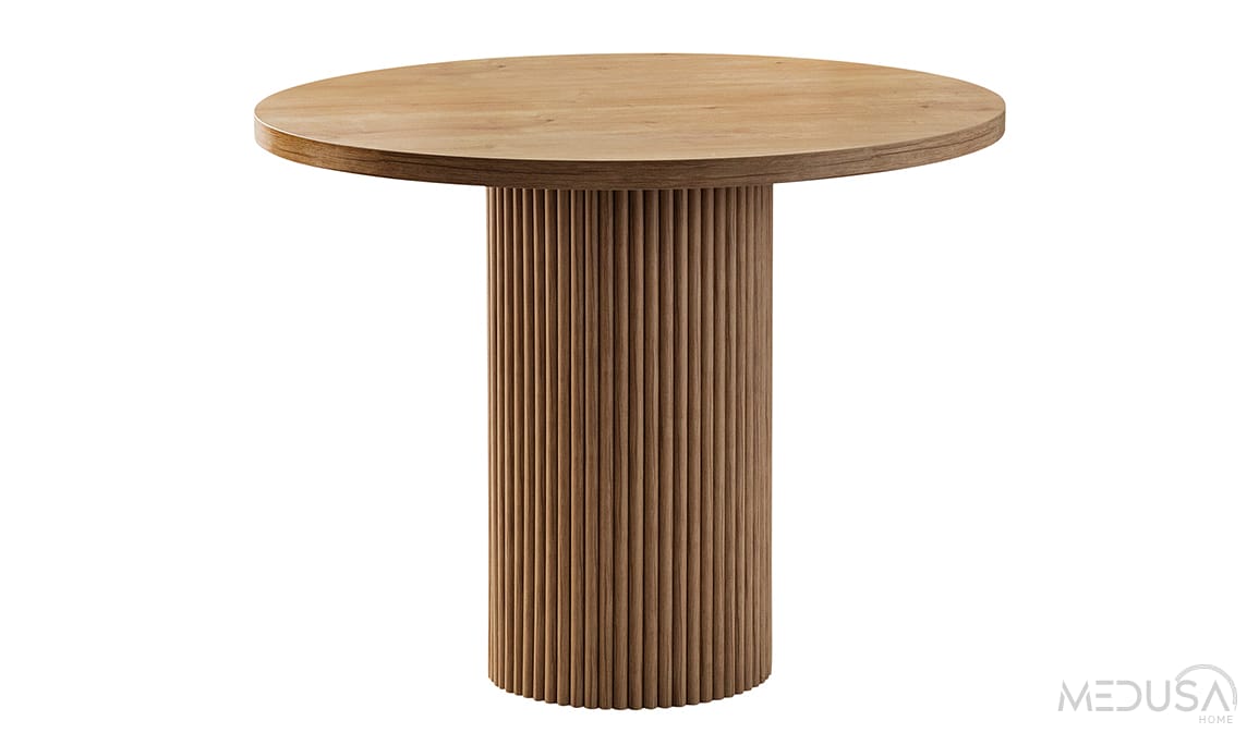 Medusa Home Mobilya - Siena Bohem Yuvarlak Yemek Masası