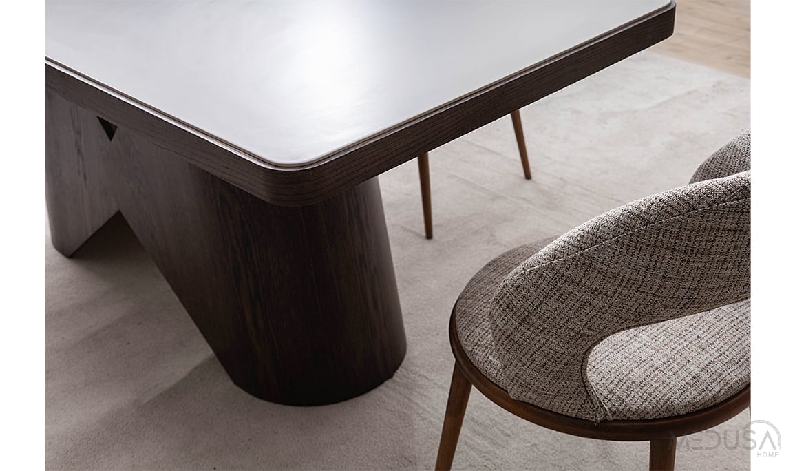 Medusa Home Mobilya - Siena Ceviz Yemek Masası