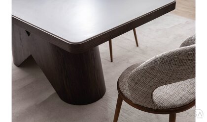 Medusa Home Mobilya - Siena Ceviz Yemek Masası