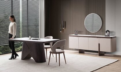 Medusa Home - Siena Ceviz Yemek Odası