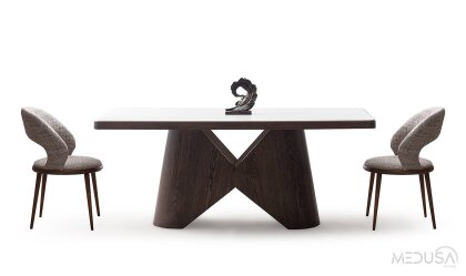 Medusa Home Mobilya - Siena Ceviz Yemek Odası