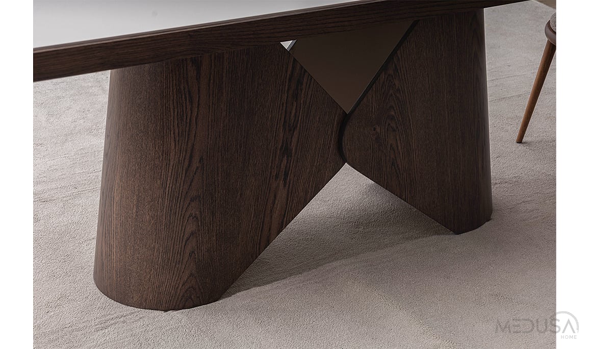 Medusa Home Mobilya - Siena Ceviz Yemek Odası