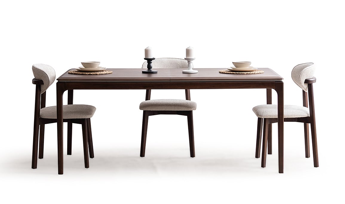 Medusa Home Mobilya - Siesta Amerikan Ceviz Yemek Odası