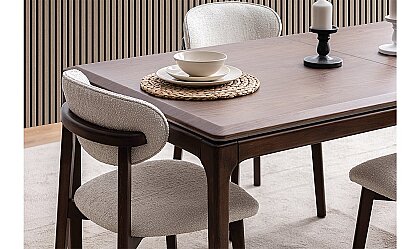 Medusa Home Mobilya - Siesta Amerikan Ceviz Yemek Odası