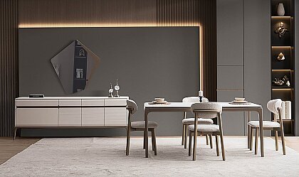Medusa Home Mobilya - Siesta Bronz Yemek Odası