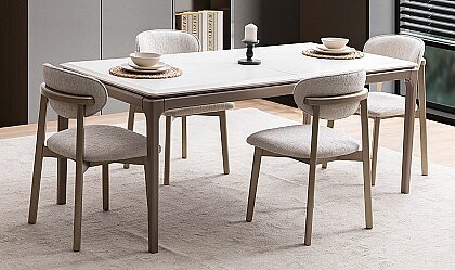 Medusa Home Mobilya - Siesta Bronz Yemek Odası