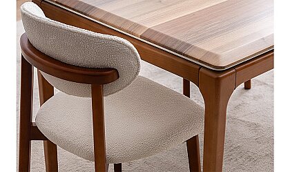 Medusa Home Mobilya - Siesta Yerli Ceviz Açılır Yemek Masası