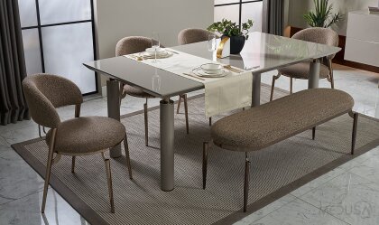 Medusa Home Mobilya - Signore Yemek Masası - Sabit Yemek Masaları Medusa Home Mobilya - Signore Yemek Masası - Sabit Yemek Masaları