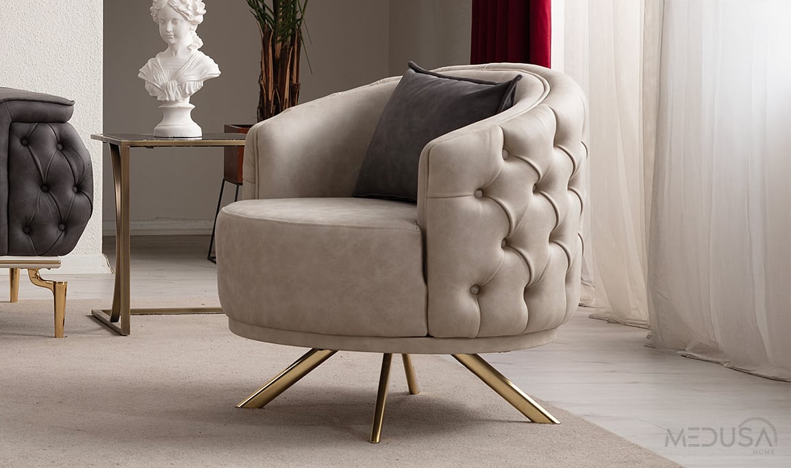 Medusa Home Mobilya - Silea Luxury Plus Berjer