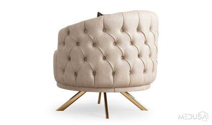 Medusa Home Mobilya - Silea Luxury Plus Berjer