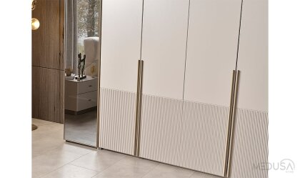 Medusa Home Mobilya - Silvia Gardırop - Camlı