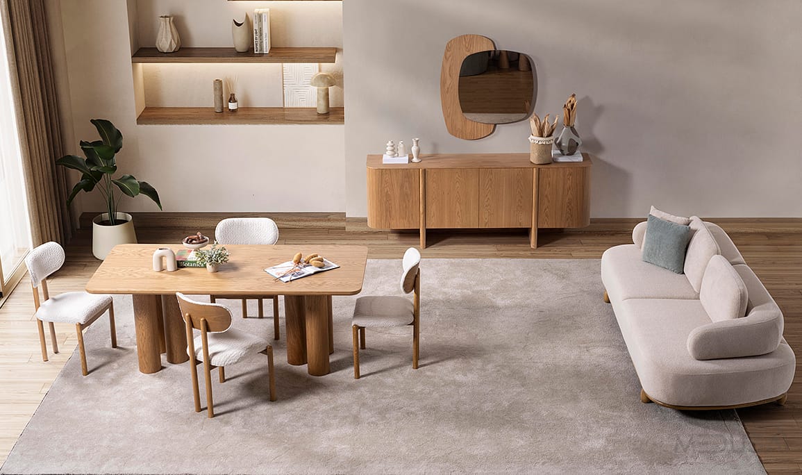 Medusa Home Mobilya - Silvio Bohem Yemek Odası