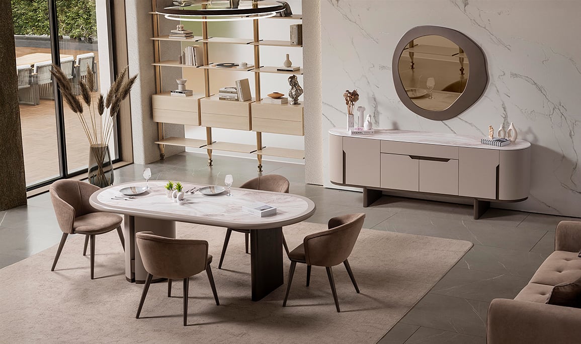Medusa Home Mobilya - Sirena Yemek Odası