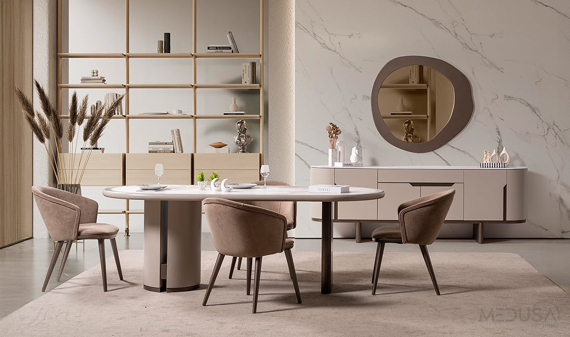 Medusa Home Mobilya - Sirena Yemek Odası