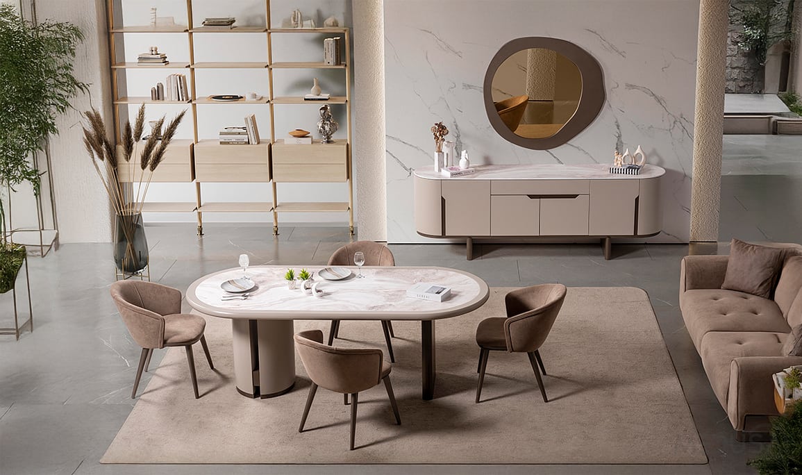 Medusa Home Mobilya - Sirena Yemek Odası