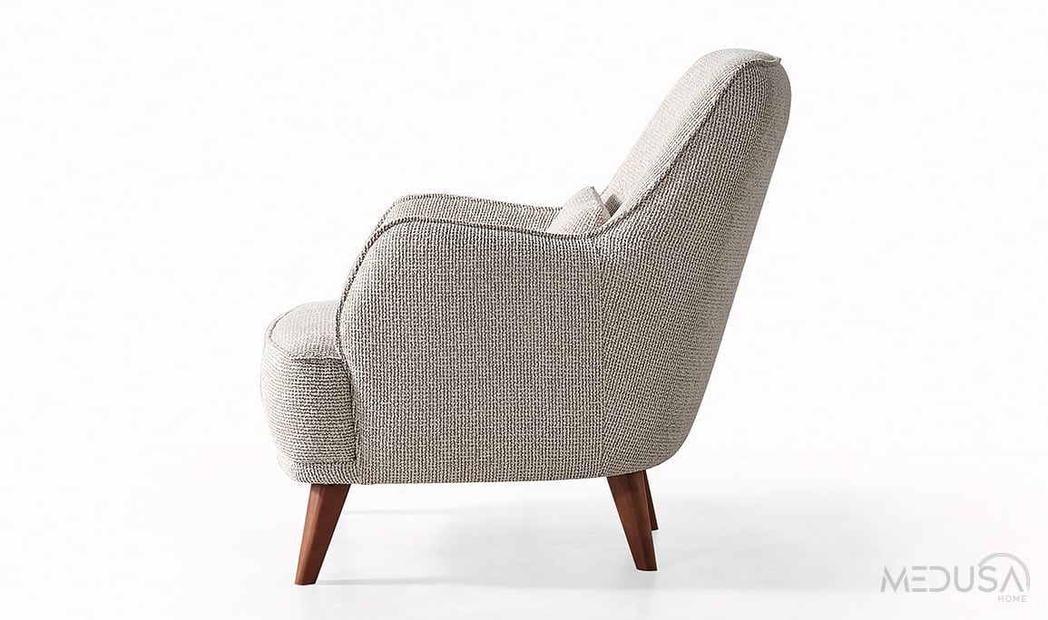 Medusa Home Mobilya - Sista Ceviz Koltuk Takımı